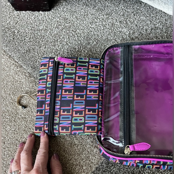 Henri Bendel By Steve Wilson Weekender Cosmetic Toiletries - Picture 3 of 16